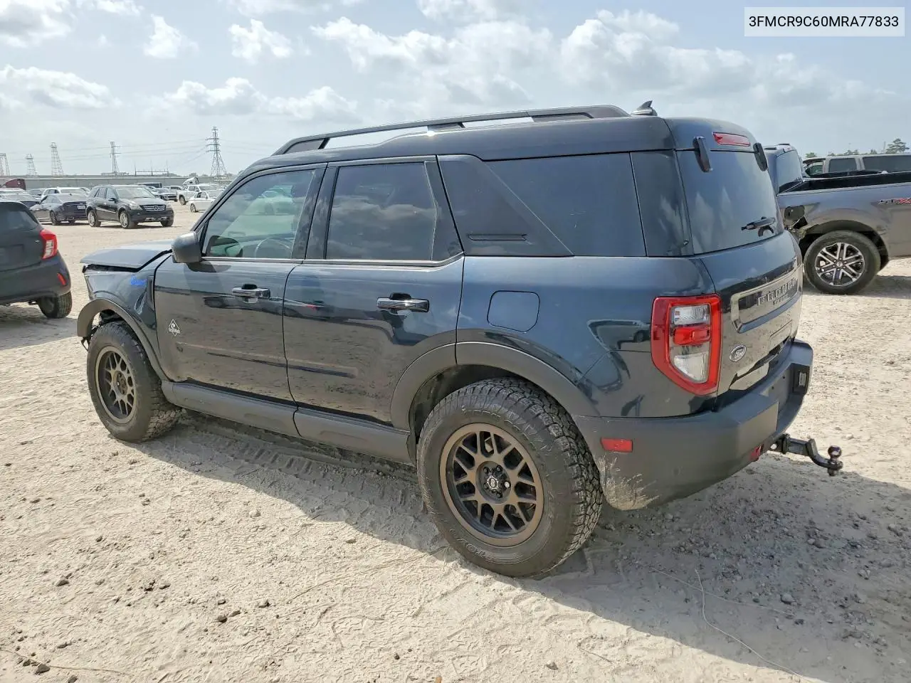 2021 Ford Bronco Sport Outer Banks VIN: 3FMCR9C60MRA77833 Lot: 58539626