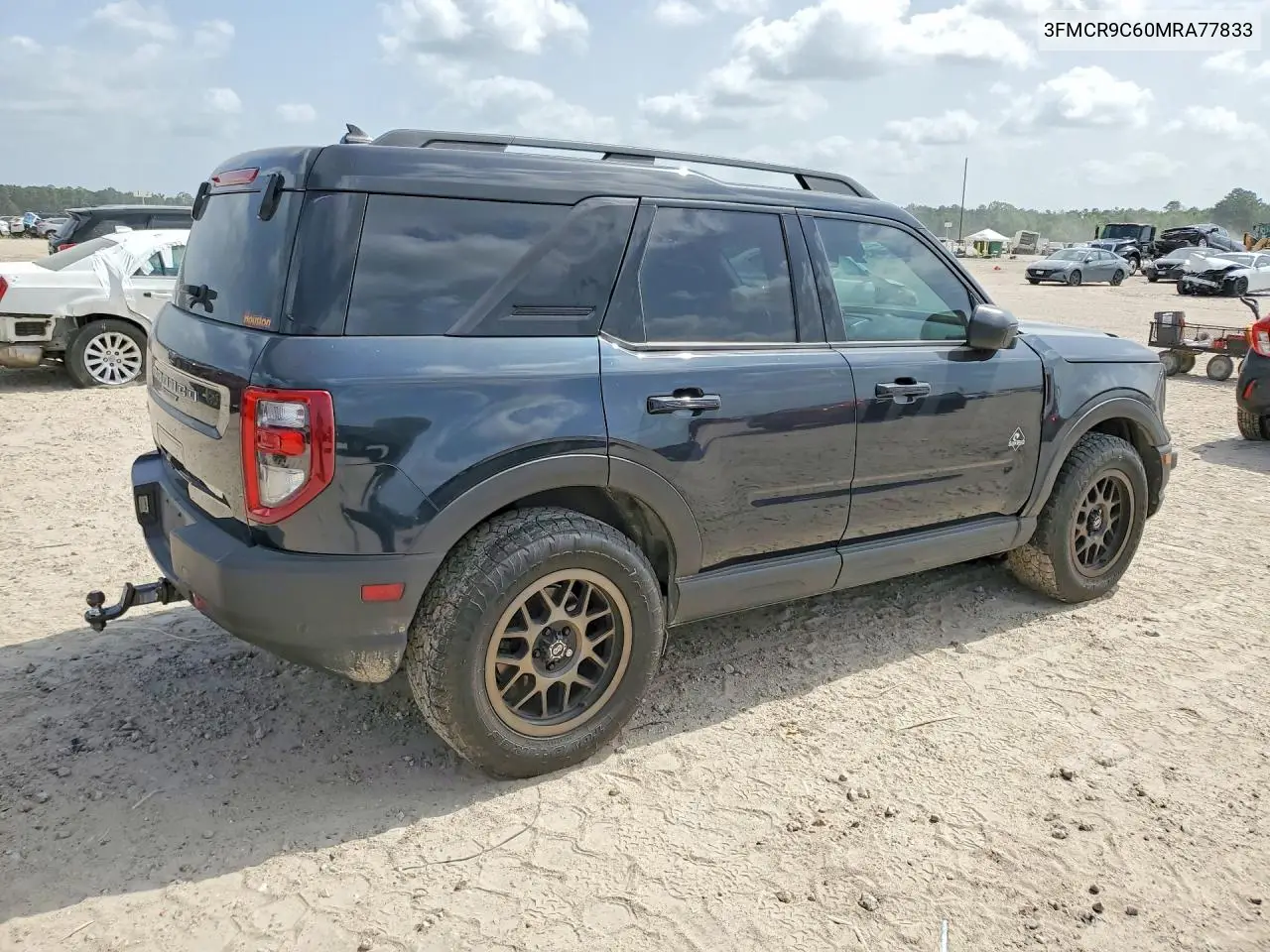 2021 Ford Bronco Sport Outer Banks VIN: 3FMCR9C60MRA77833 Lot: 58539626