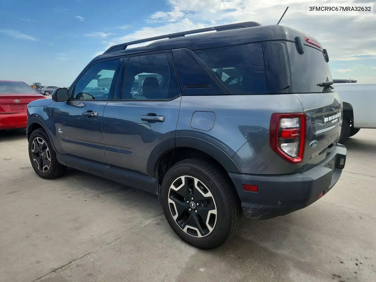 2021 Ford Bronco Sport Outer Banks VIN: 3FMCR9C67MRA32632 Lot: 58635926