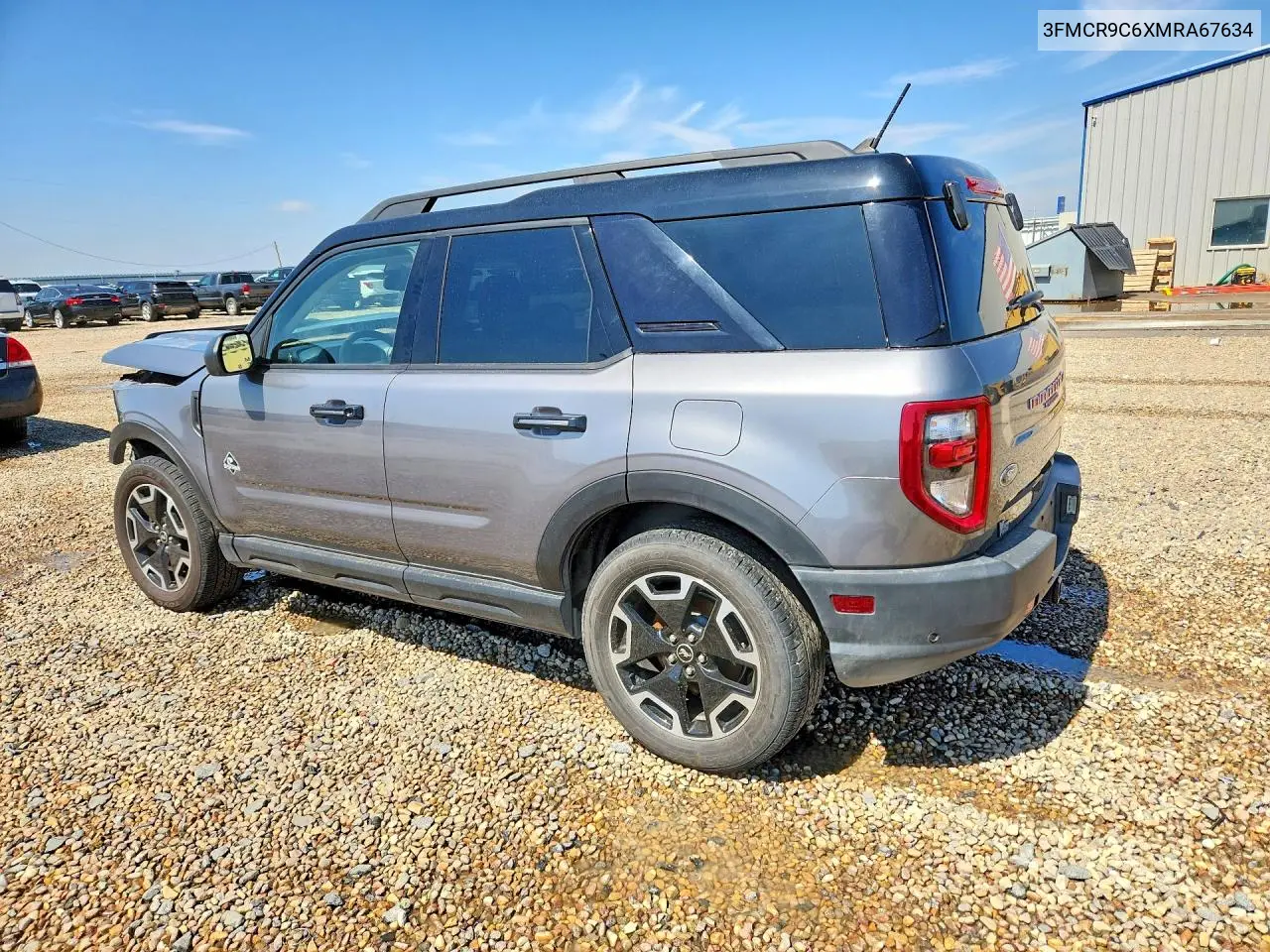 2021 Ford Bronco Sport Outer Banks VIN: 3FMCR9C6XMRA67634 Lot: 58806066