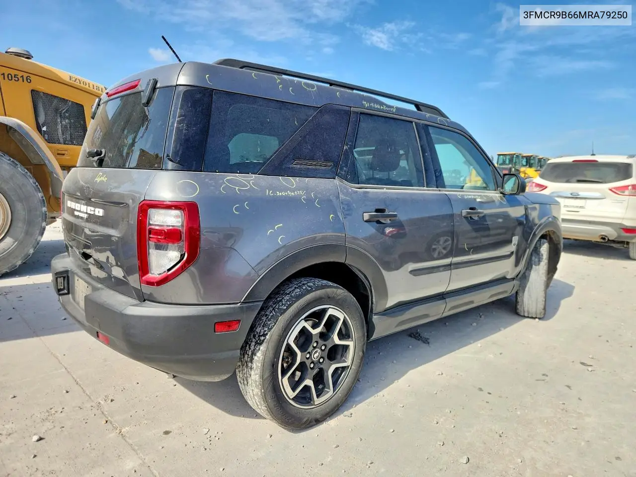 2021 Ford Bronco Sport Big Bend VIN: 3FMCR9B66MRA79250 Lot: 58892736