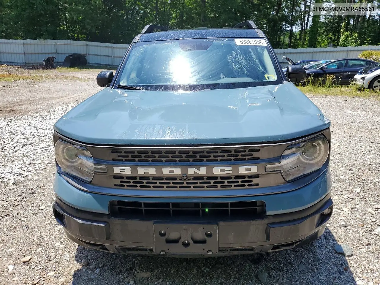 2021 Ford Bronco Sport Badlands VIN: 3FMCR9D99MRA65561 Lot: 59087056