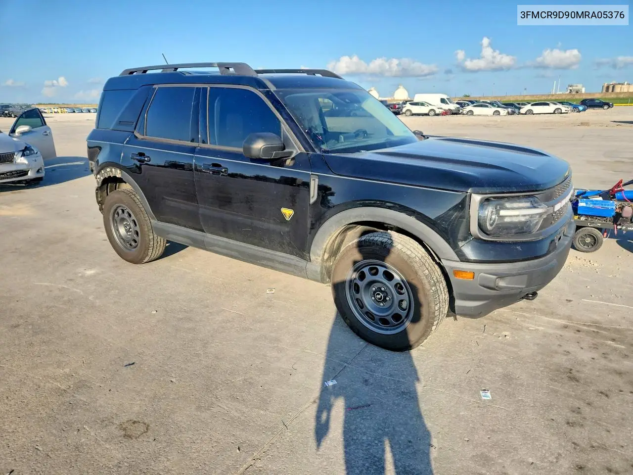 2021 Ford Bronco Sport Badlands VIN: 3FMCR9D90MRA05376 Lot: 59090726