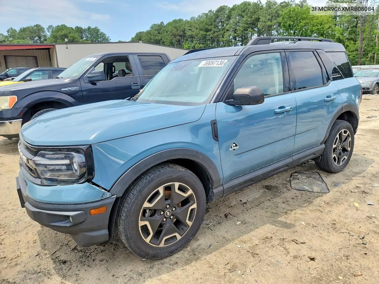 2021 Ford Bronco Sport Outer Banks VIN: 3FMCR9C6XMRB08084 Lot: 59097136