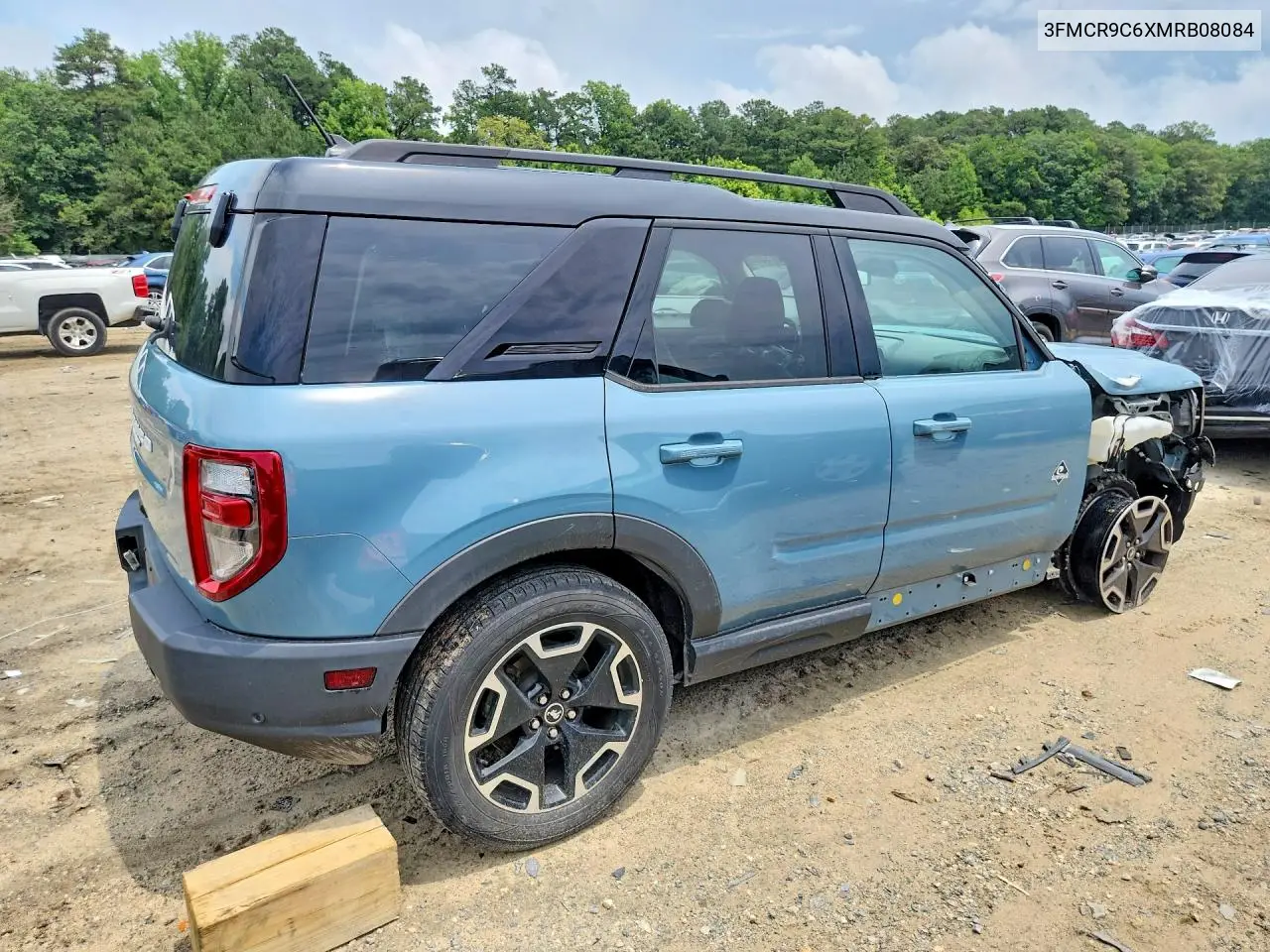 2021 Ford Bronco Sport Outer Banks VIN: 3FMCR9C6XMRB08084 Lot: 59097136