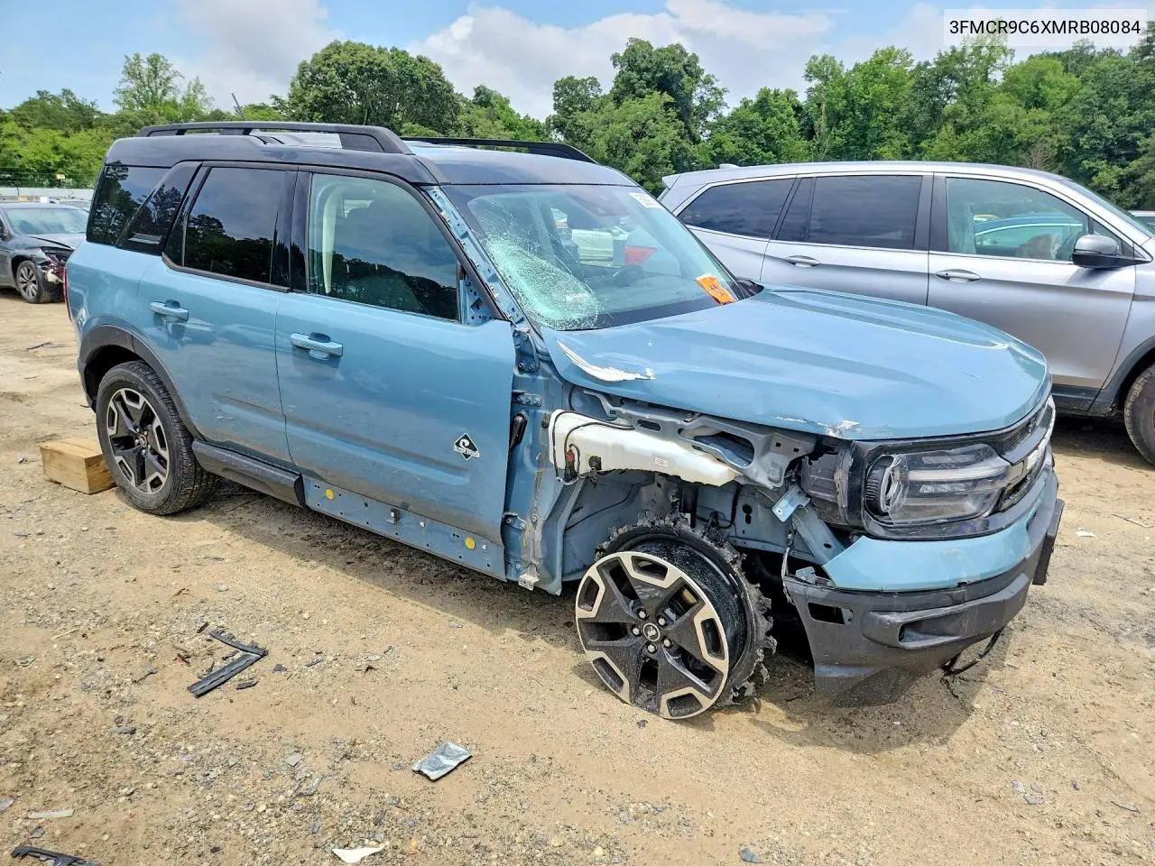 2021 Ford Bronco Sport Outer Banks VIN: 3FMCR9C6XMRB08084 Lot: 59097136