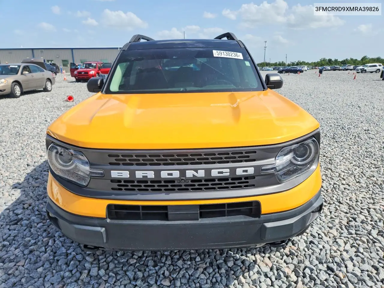 2021 Ford Bronco Sport Badlands VIN: 3FMCR9D9XMRA39826 Lot: 59130236