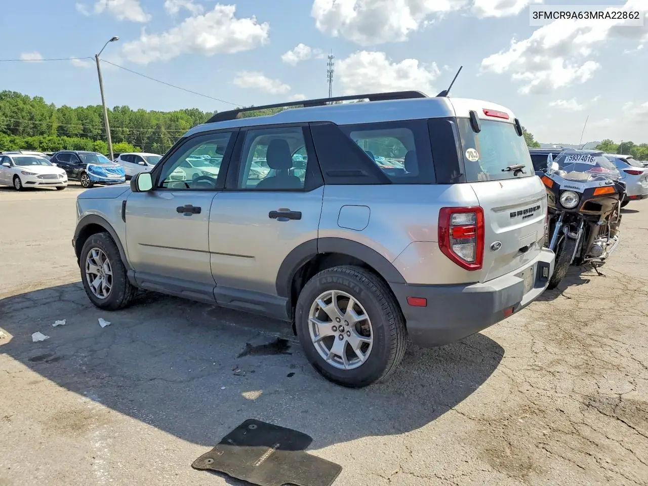 2021 Ford Bronco Sport VIN: 3FMCR9A63MRA22862 Lot: 59222696