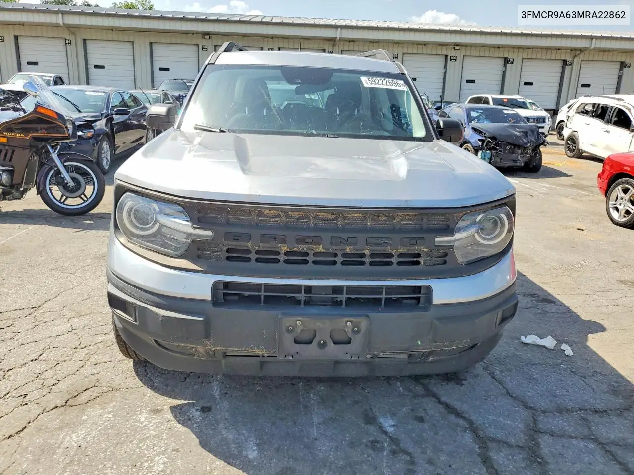 2021 Ford Bronco Sport VIN: 3FMCR9A63MRA22862 Lot: 59222696