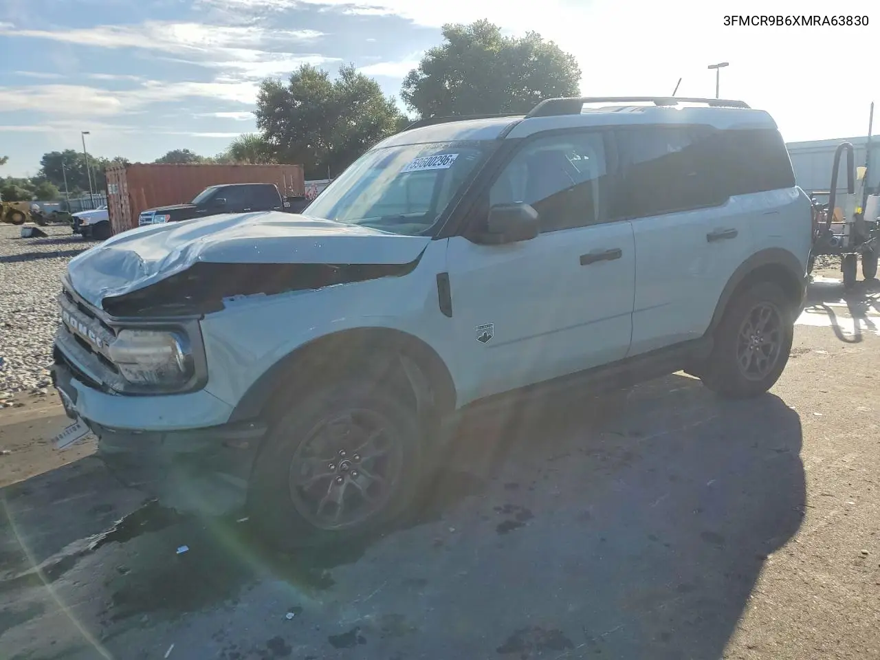 2021 Ford Bronco Sport Big Bend VIN: 3FMCR9B6XMRA63830 Lot: 59600296