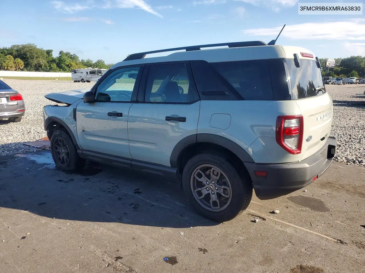 2021 Ford Bronco Sport Big Bend VIN: 3FMCR9B6XMRA63830 Lot: 59600296
