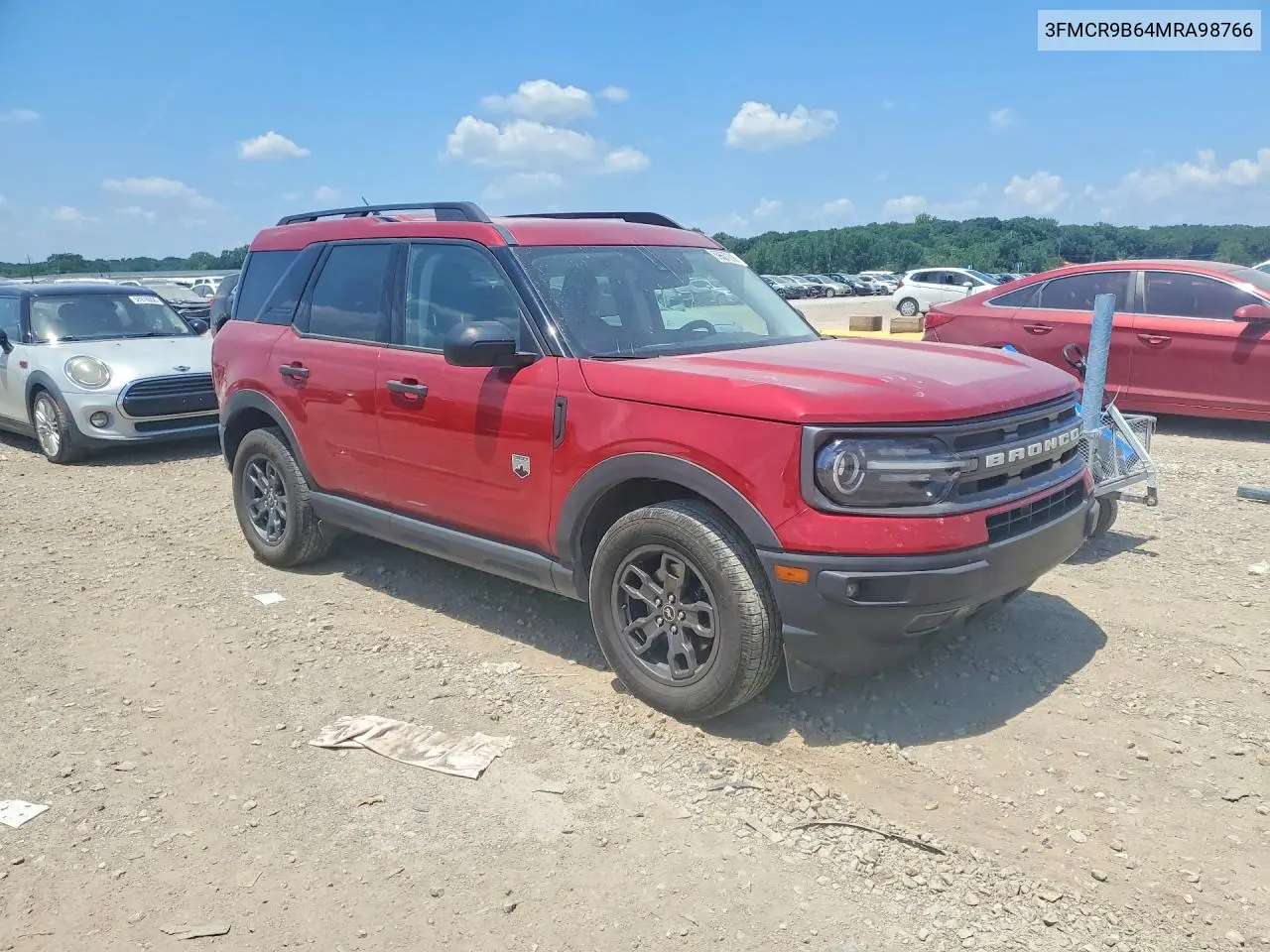 2021 Ford Bronco Sport Big Bend VIN: 3FMCR9B64MRA98766 Lot: 59637916
