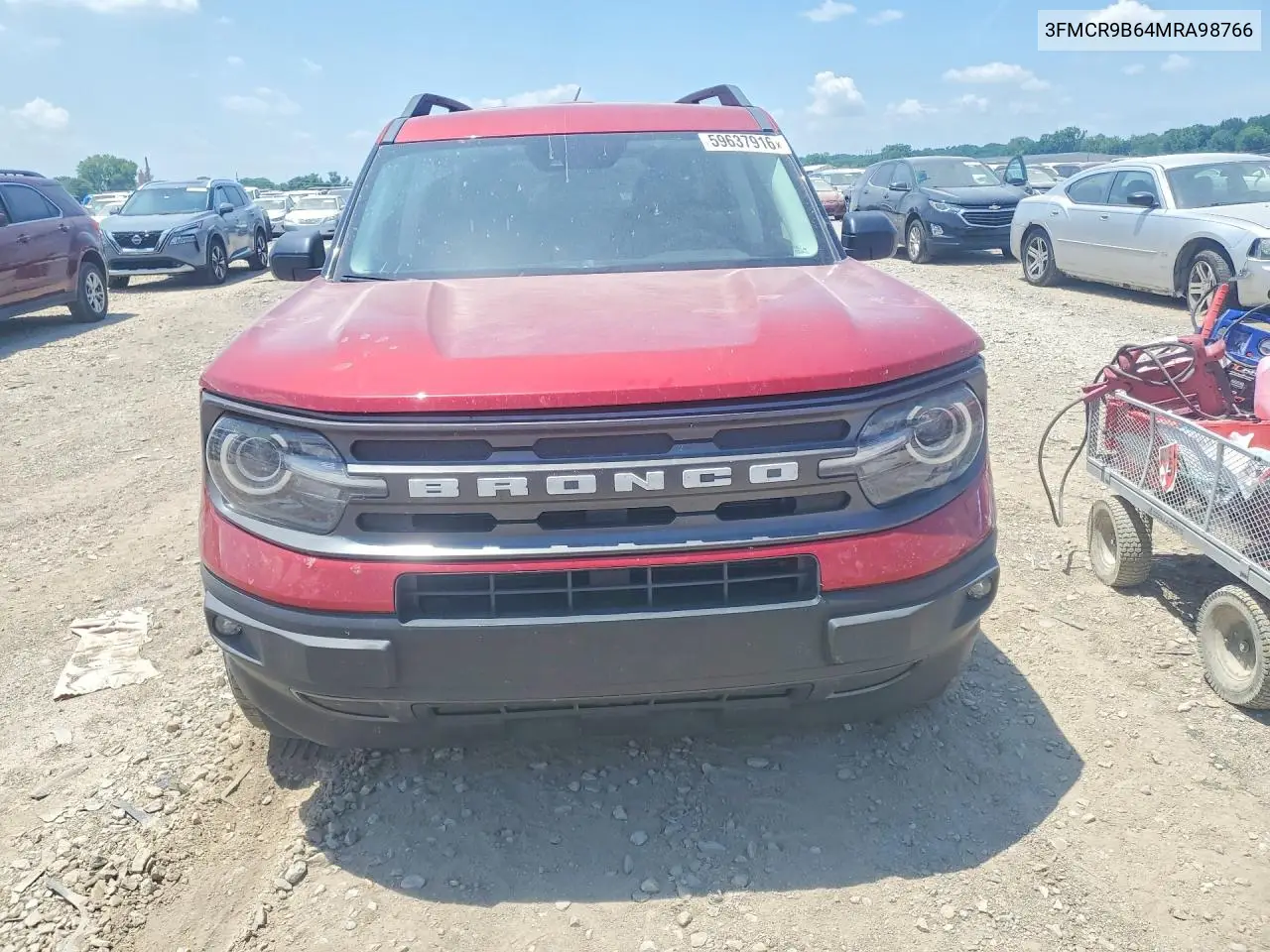 2021 Ford Bronco Sport Big Bend VIN: 3FMCR9B64MRA98766 Lot: 59637916