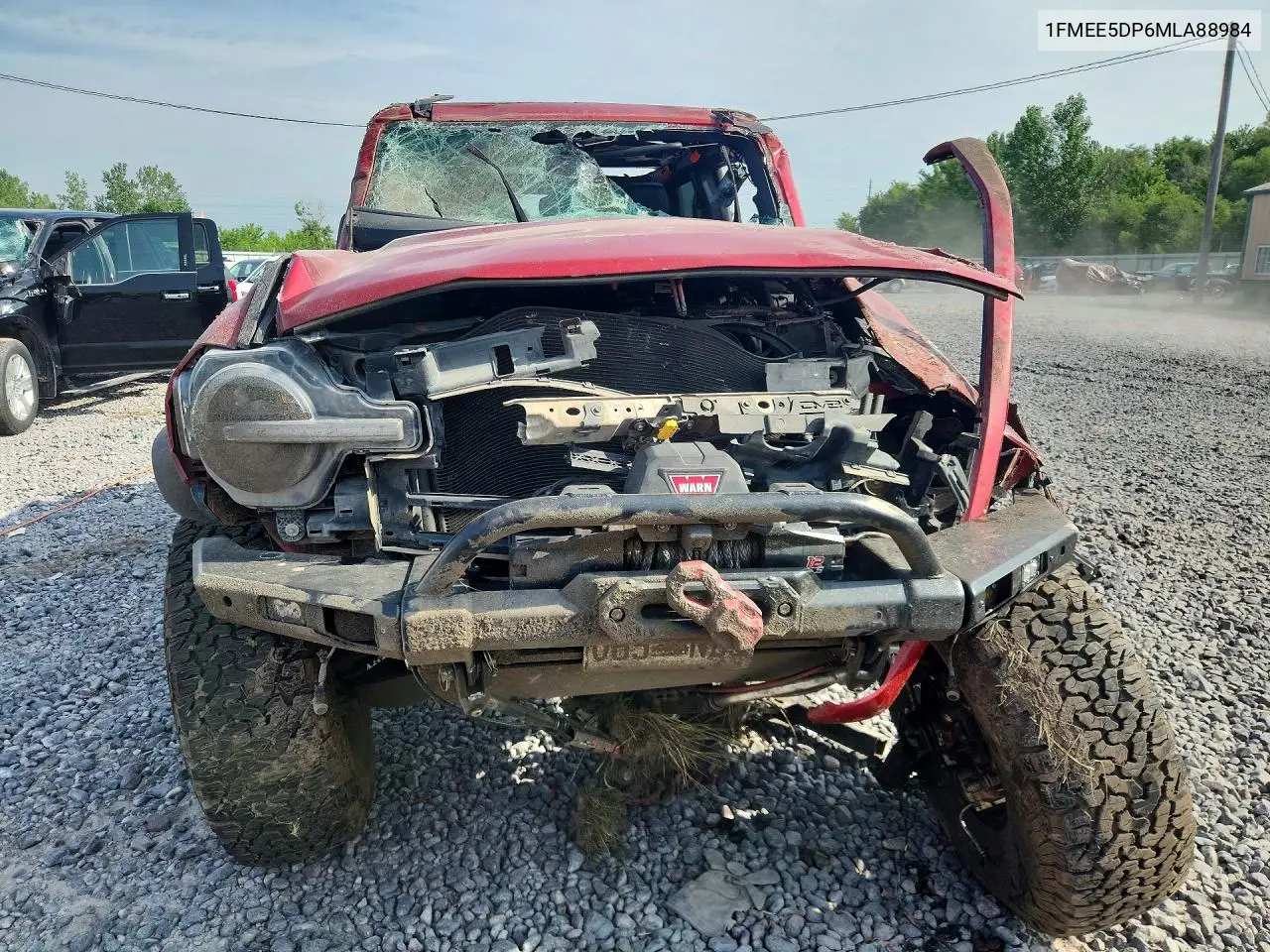 2021 Ford Bronco Base VIN: 1FMEE5DP6MLA88984 Lot: 59732866