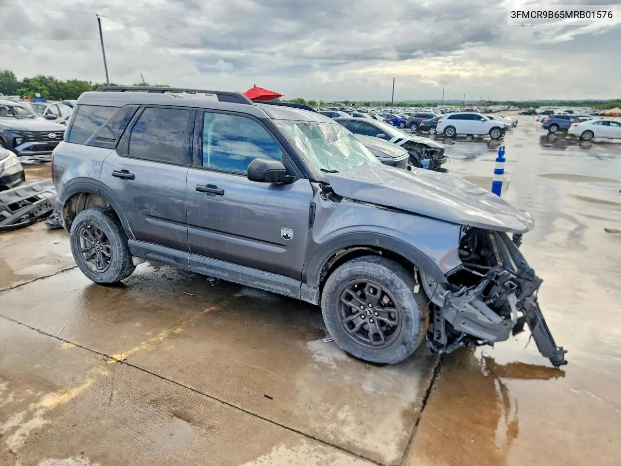2021 Ford Bronco Sport Big Bend VIN: 3FMCR9B65MRB01576 Lot: 59733946