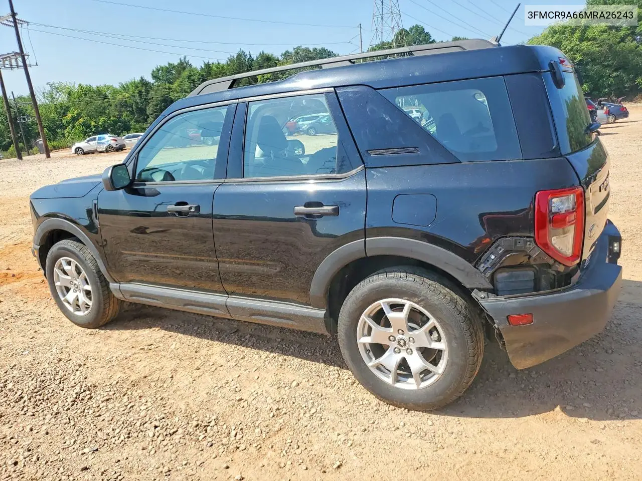 2021 Ford Bronco Sport VIN: 3FMCR9A66MRA26243 Lot: 59772796