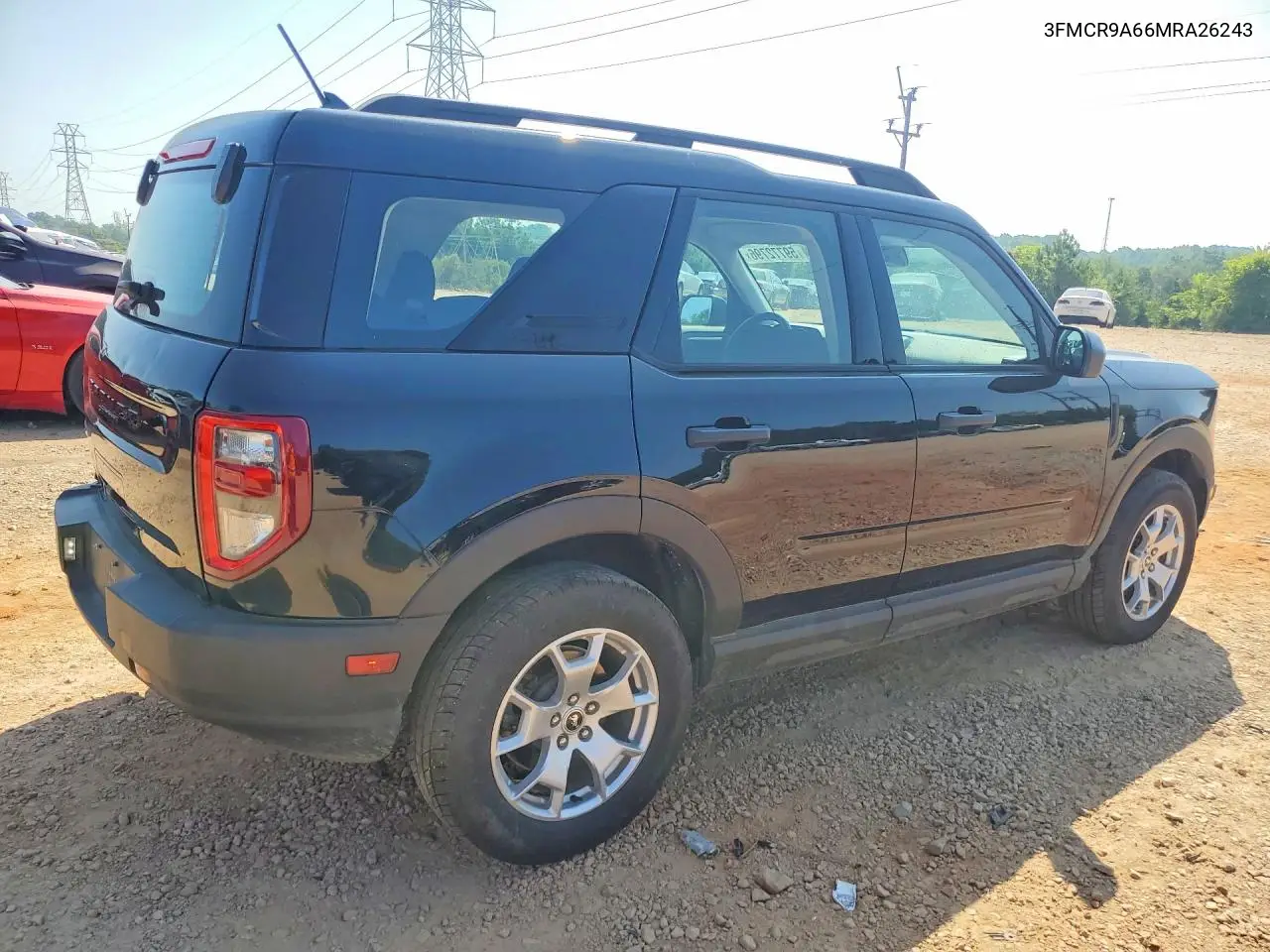 2021 Ford Bronco Sport VIN: 3FMCR9A66MRA26243 Lot: 59772796