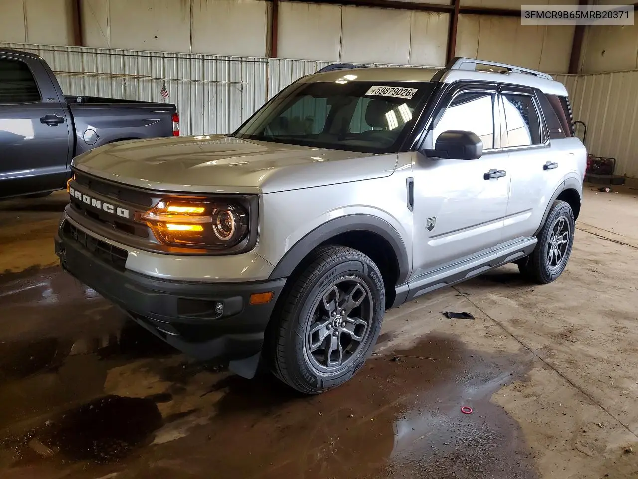 2021 Ford Bronco Sport Big Bend VIN: 3FMCR9B65MRB20371 Lot: 59879026