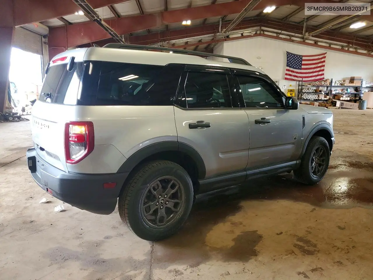 2021 Ford Bronco Sport Big Bend VIN: 3FMCR9B65MRB20371 Lot: 59879026