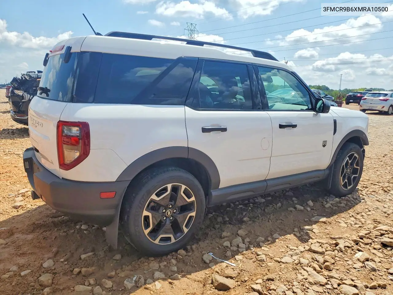 2021 Ford Bronco Sport Big Bend VIN: 3FMCR9B6XMRA10500 Lot: 59955286