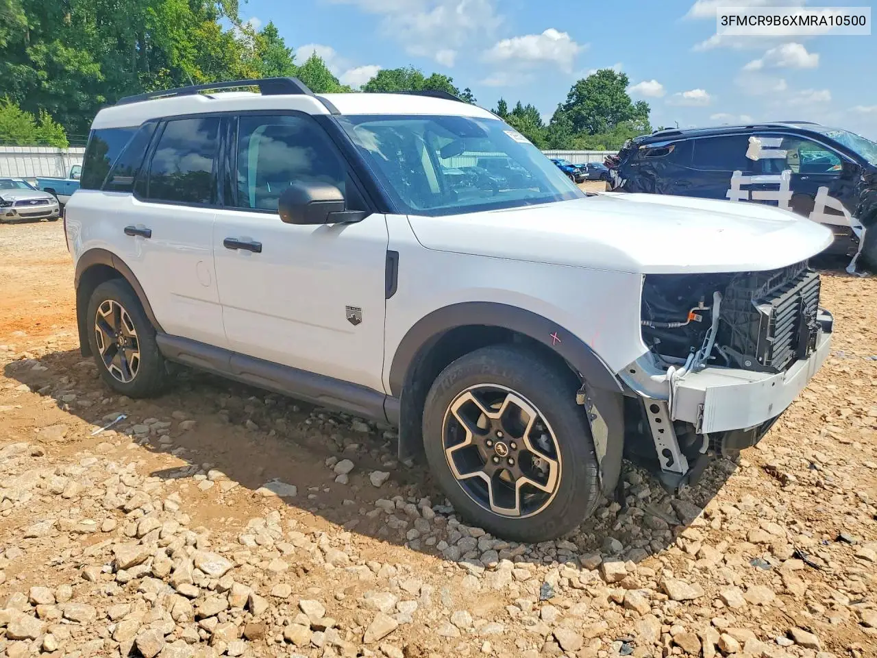 2021 Ford Bronco Sport Big Bend VIN: 3FMCR9B6XMRA10500 Lot: 59955286