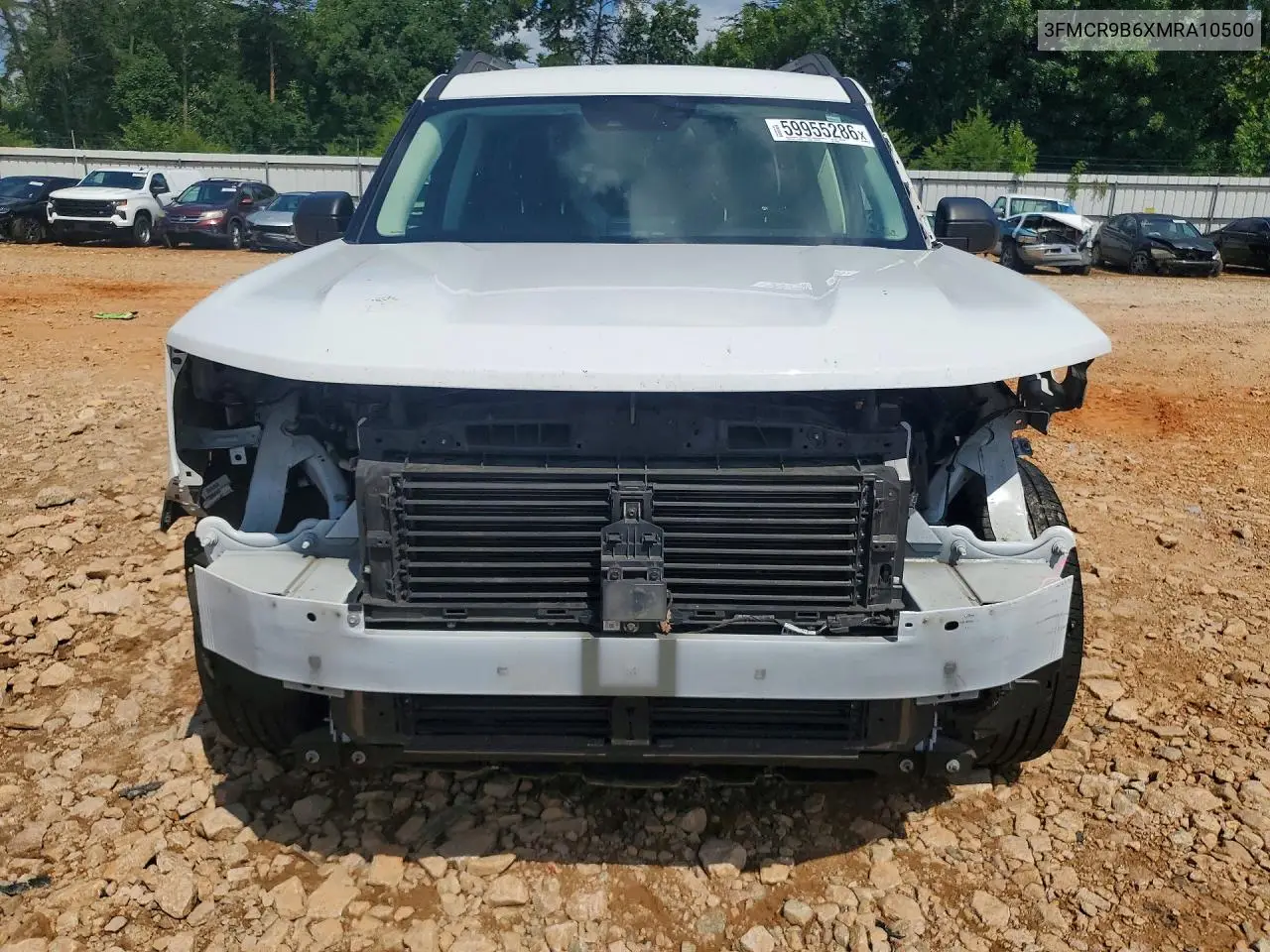 2021 Ford Bronco Sport Big Bend VIN: 3FMCR9B6XMRA10500 Lot: 59955286