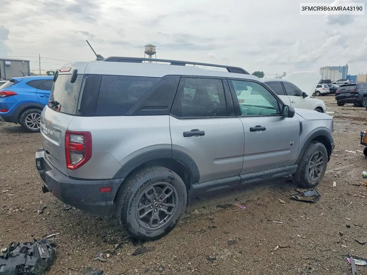 2021 Ford Bronco Sport Big Bend VIN: 3FMCR9B6XMRA43190 Lot: 60040396
