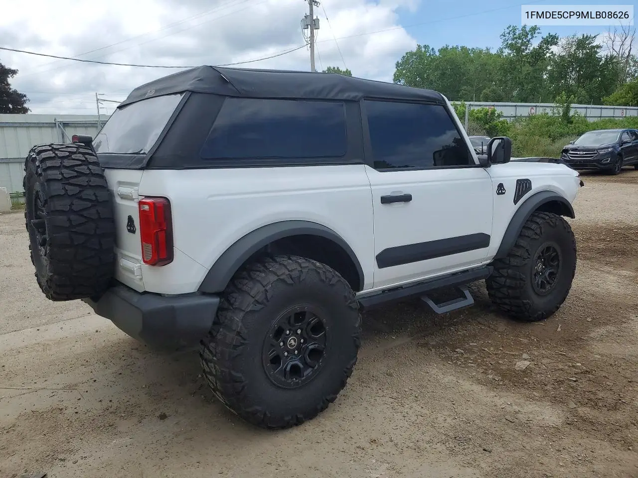 2021 Ford Bronco Base VIN: 1FMDE5CP9MLB08626 Lot: 60241586