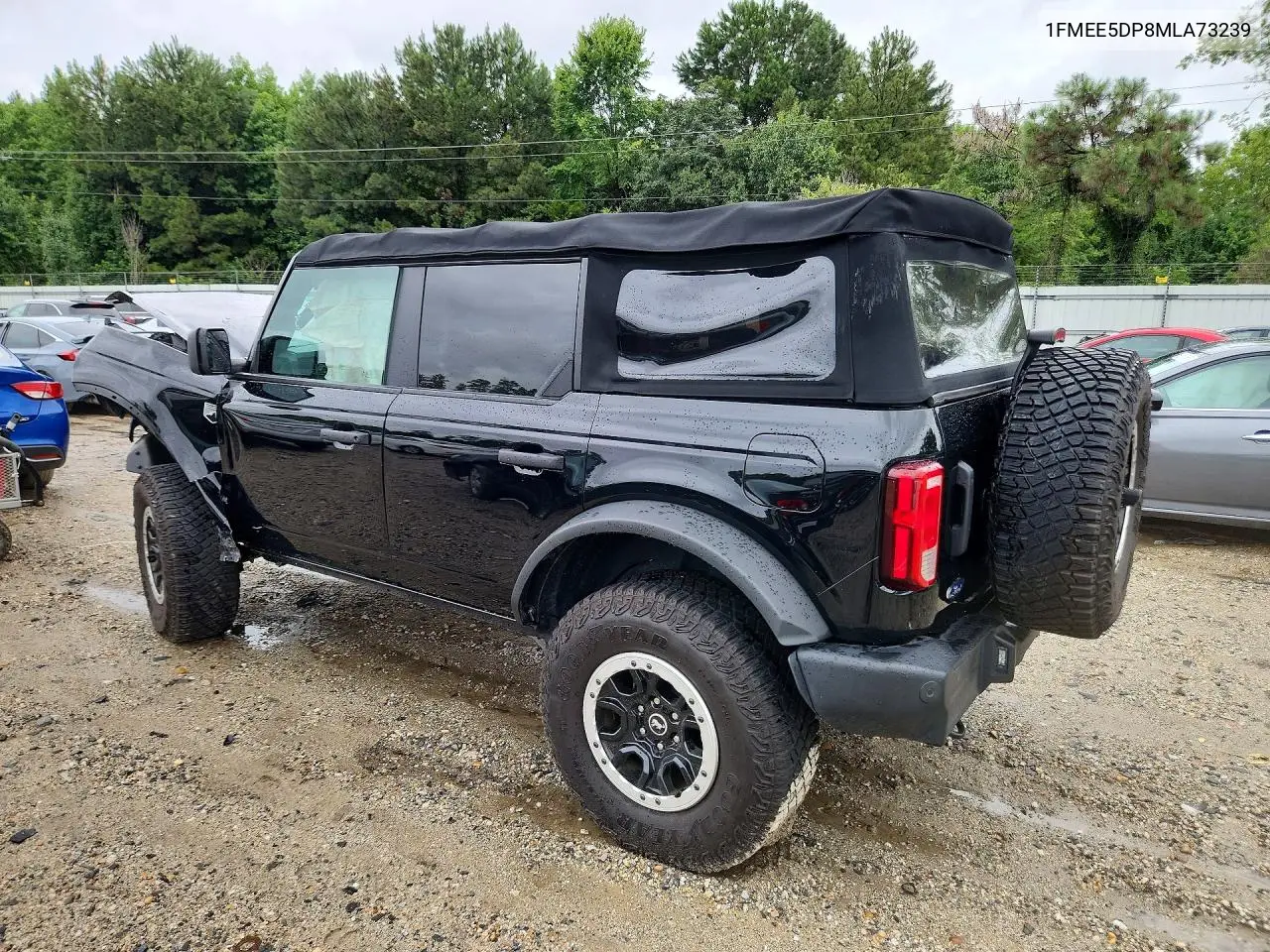 2021 Ford Bronco Base VIN: 1FMEE5DP8MLA73239 Lot: 60311506