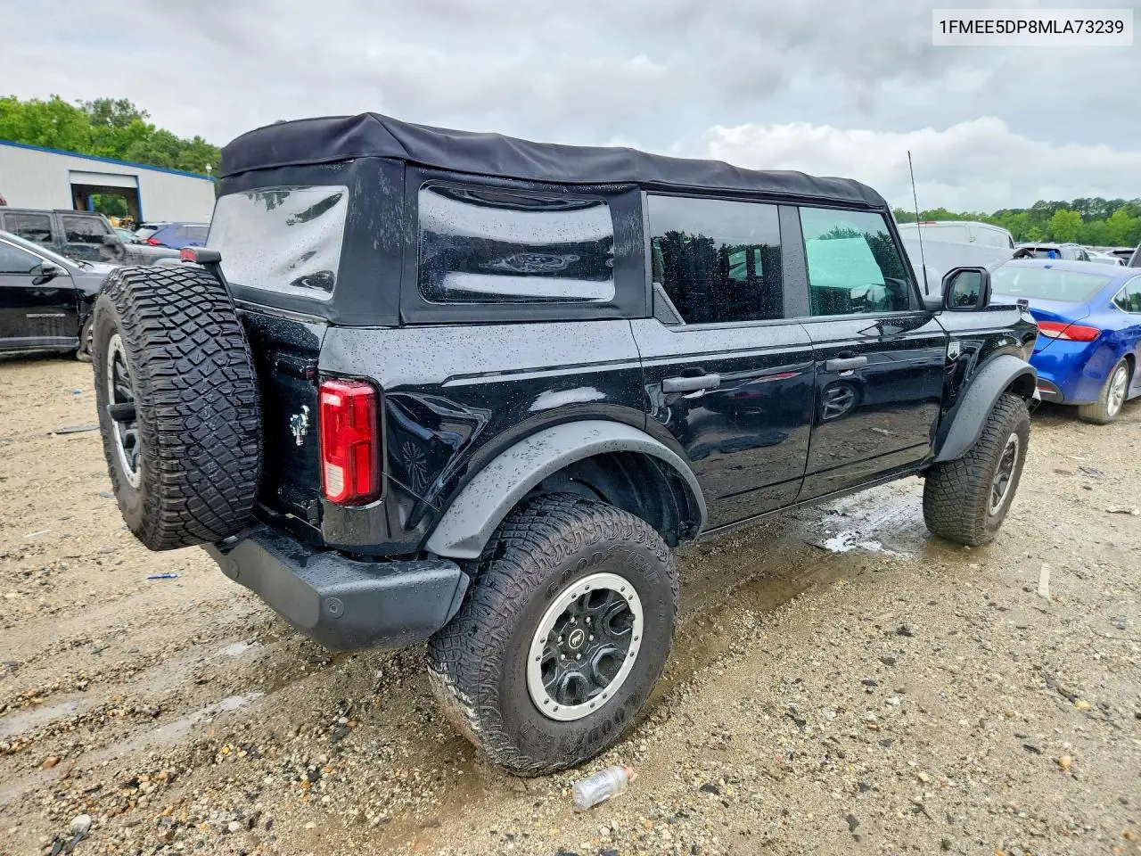 2021 Ford Bronco Base VIN: 1FMEE5DP8MLA73239 Lot: 60311506