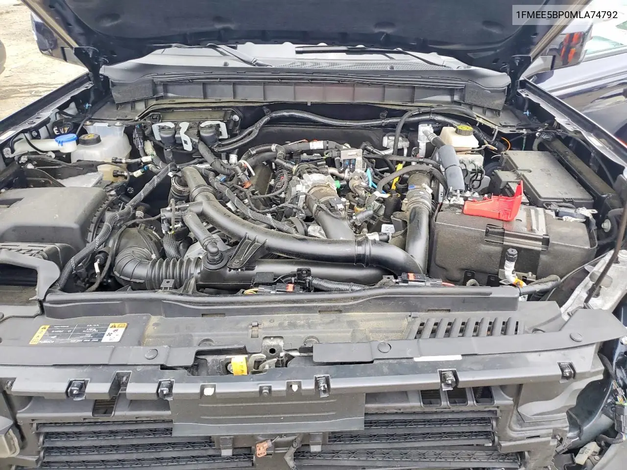 2021 Ford Bronco Base/Big Bend/Black Diamond/Ou VIN: 1FMEE5BP0MLA74792 Lot: 60415146