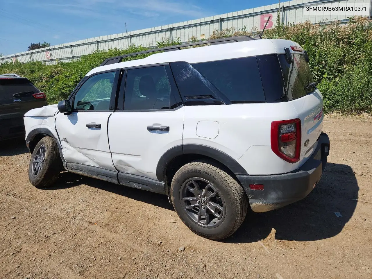 2021 Ford Bronco Sport Big Bend VIN: 3FMCR9B63MRA10371 Lot: 60662866