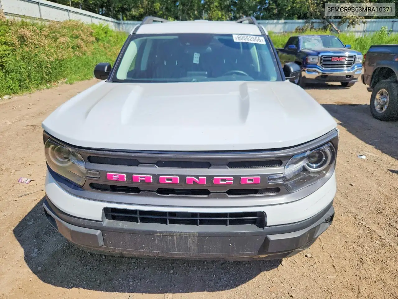 2021 Ford Bronco Sport Big Bend VIN: 3FMCR9B63MRA10371 Lot: 60662866