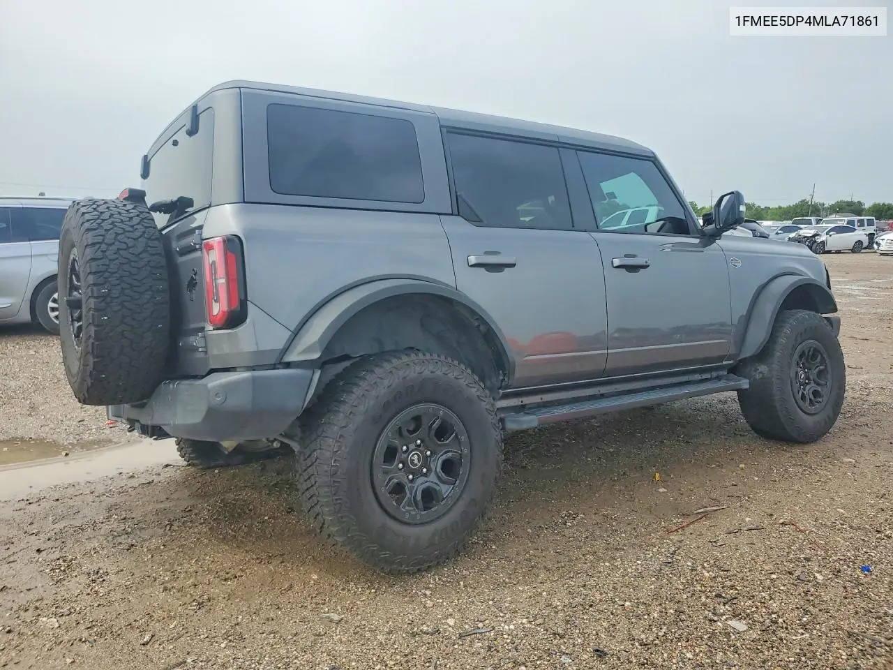 2021 Ford Bronco VIN: 1FMEE5DP4MLA71861 Lot: 61182536