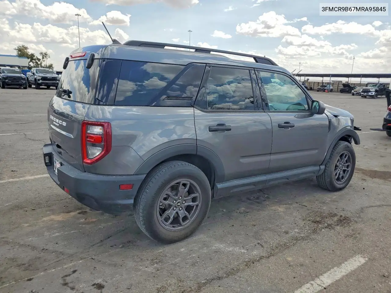 2021 Ford Bronco Sport Big Bend VIN: 3FMCR9B67MRA95845 Lot: 61612486