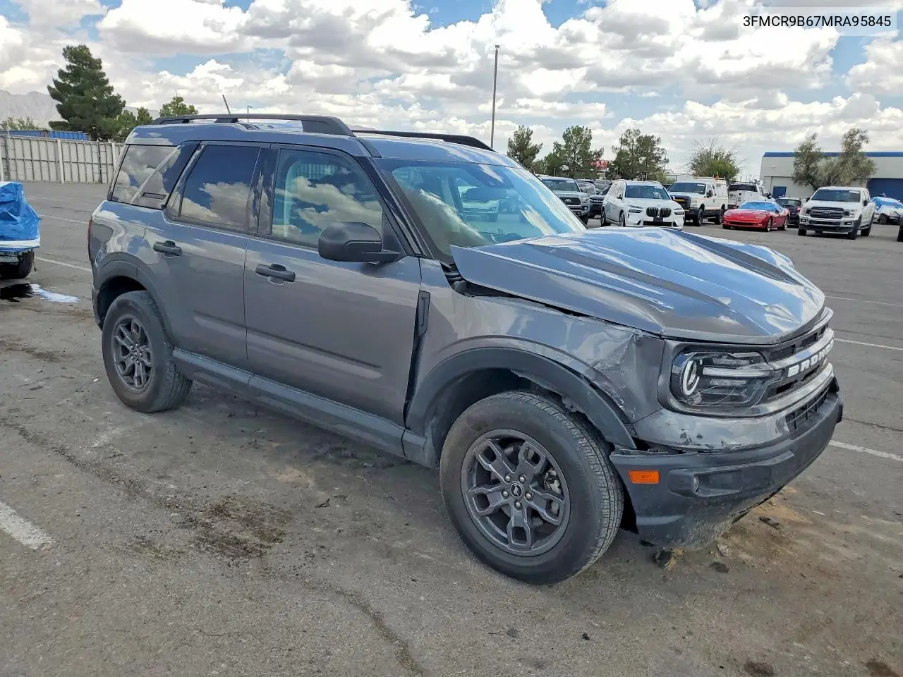 2021 Ford Bronco Sport Big Bend VIN: 3FMCR9B67MRA95845 Lot: 61612486