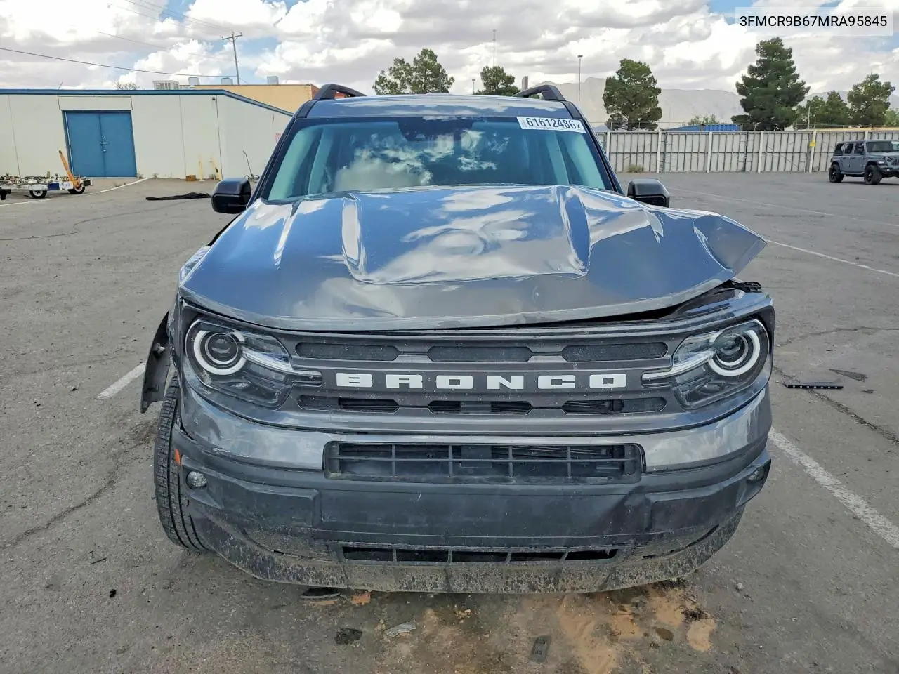 2021 Ford Bronco Sport Big Bend VIN: 3FMCR9B67MRA95845 Lot: 61612486