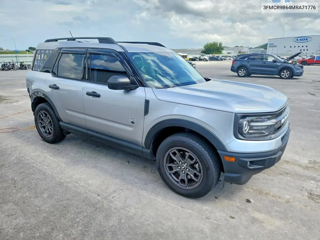 2021 Ford Bronco Sport Big Bend VIN: 3FMCR9B64MRA71776 Lot: 61766586