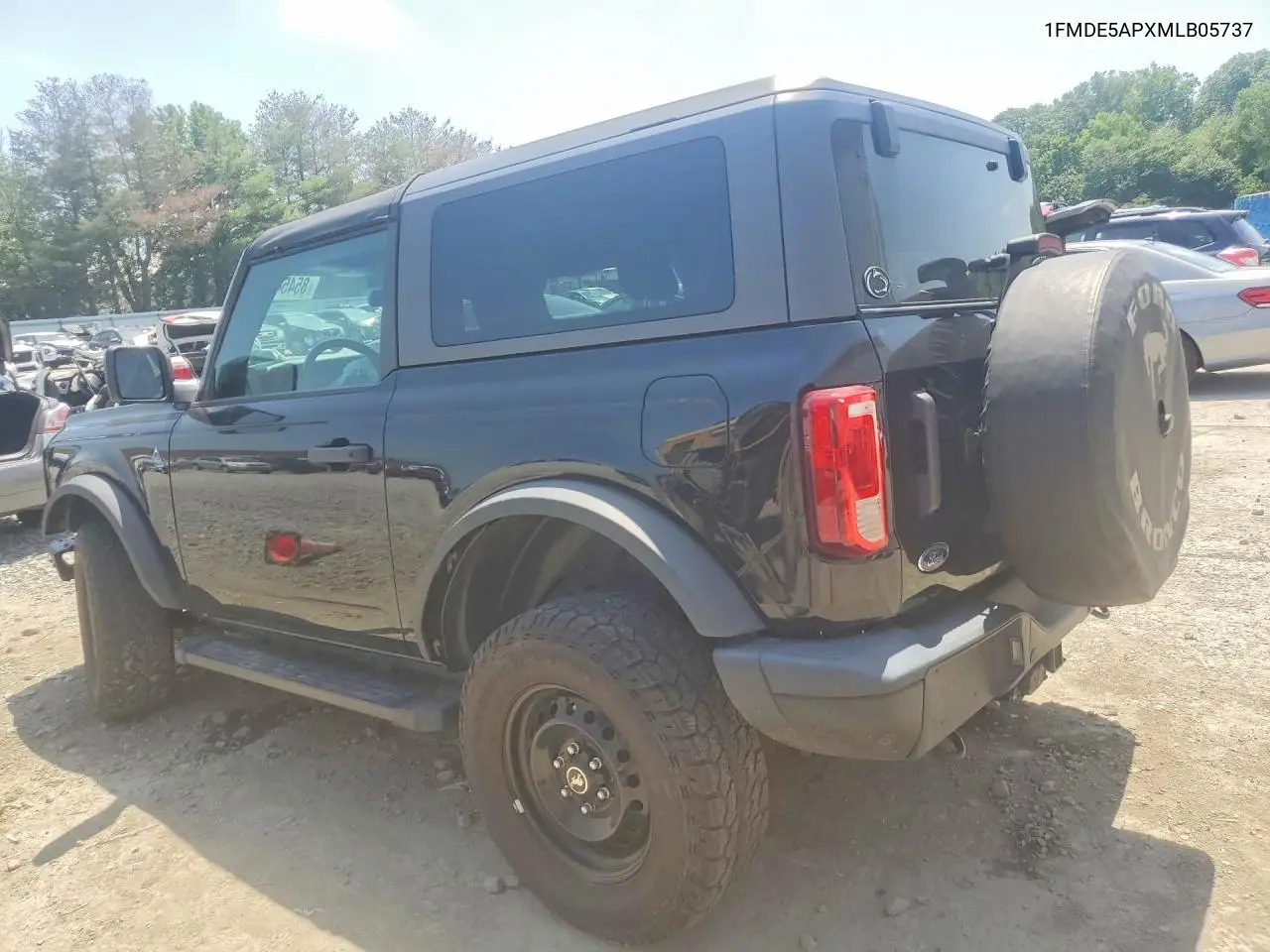 2021 Ford Bronco Base VIN: 1FMDE5APXMLB05737 Lot: 85454005