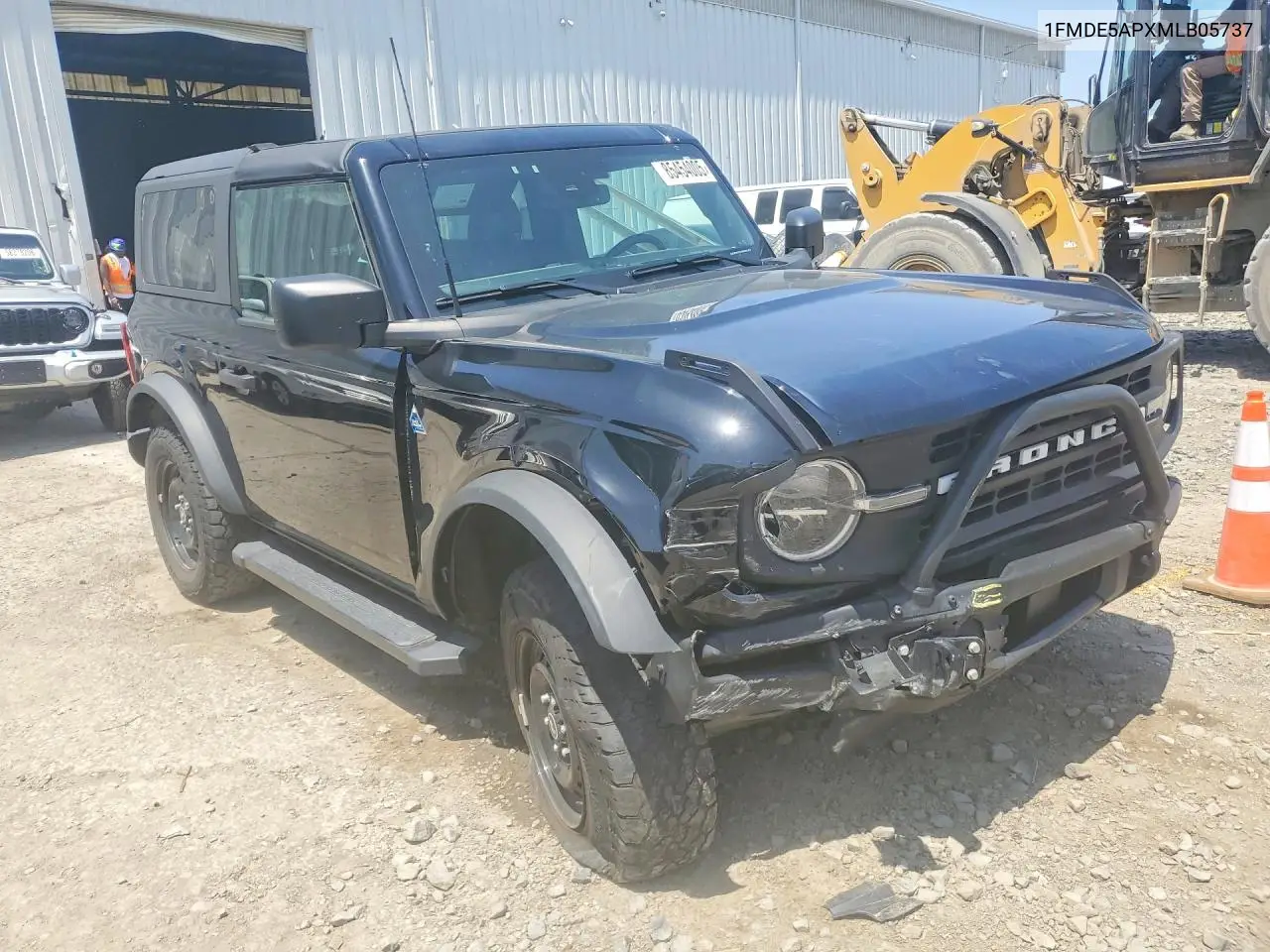 2021 Ford Bronco Base VIN: 1FMDE5APXMLB05737 Lot: 85454005