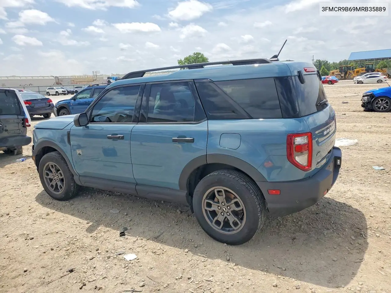 2021 Ford Bronco Sport Big Bend VIN: 3FMCR9B69MRB35889 Lot: 85605125