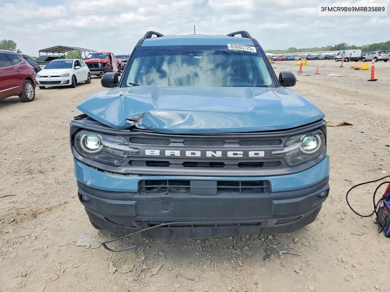 2021 Ford Bronco Sport Big Bend VIN: 3FMCR9B69MRB35889 Lot: 85605125