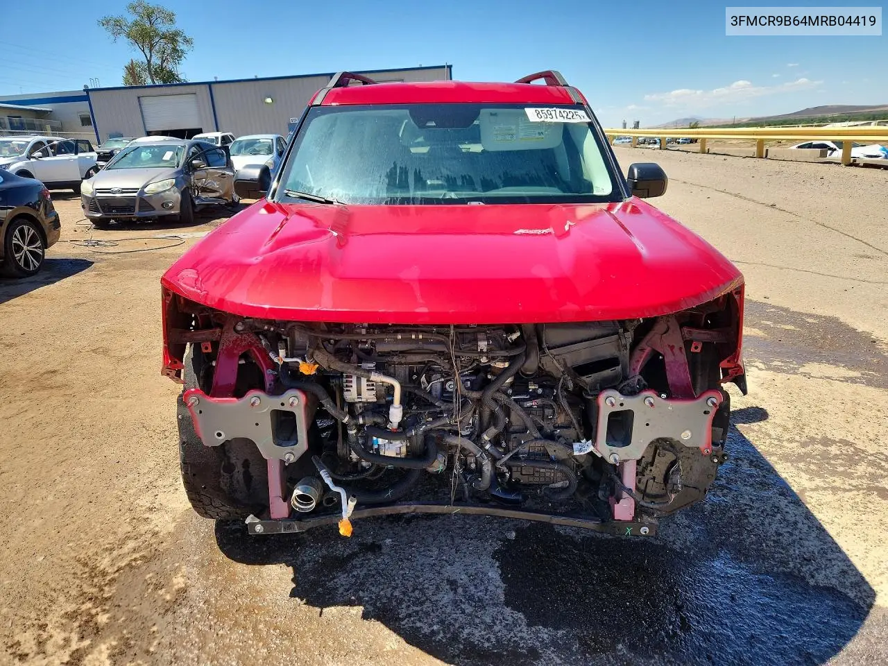 2021 Ford Bronco Sport Big Bend VIN: 3FMCR9B64MRB04419 Lot: 85974225
