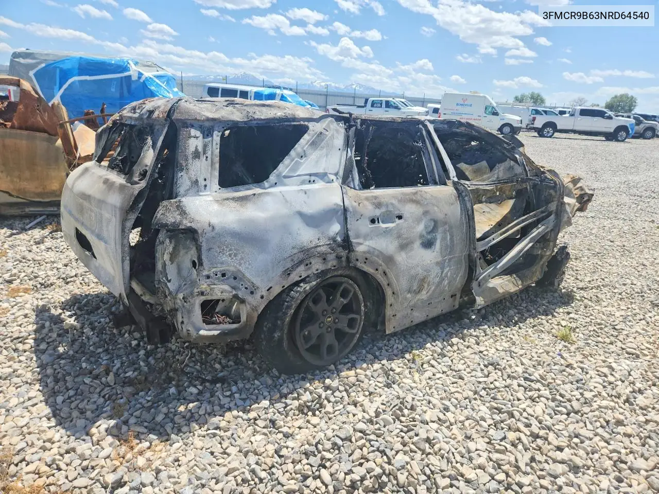 2022 Ford Bronco Sport Big Bend VIN: 3FMCR9B63NRD64540 Lot: 55234446