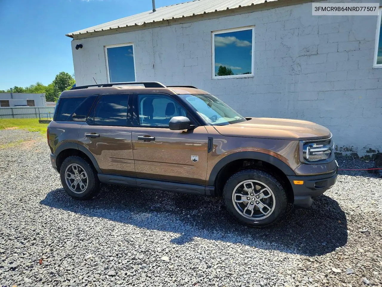 2022 Ford Bronco Sport Big Bend VIN: 3FMCR9B64NRD77507 Lot: 55956366