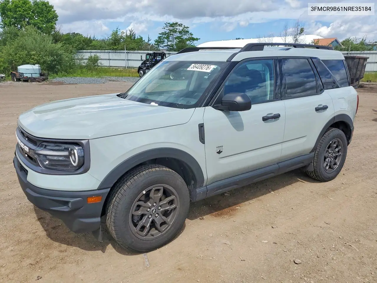 2022 Ford Bronco Sport Big Bend VIN: 3FMCR9B61NRE35184 Lot: 56409276