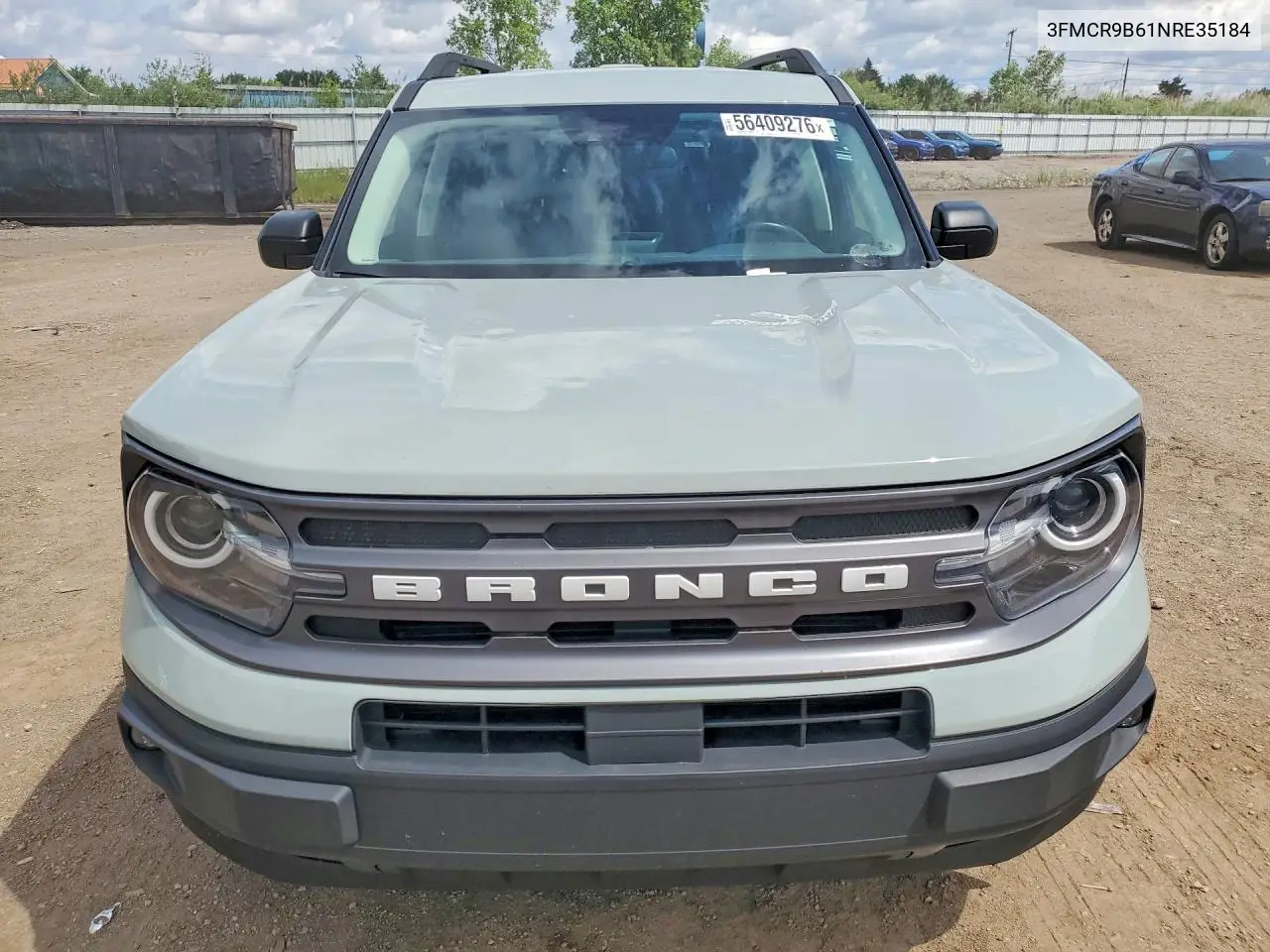 2022 Ford Bronco Sport Big Bend VIN: 3FMCR9B61NRE35184 Lot: 56409276