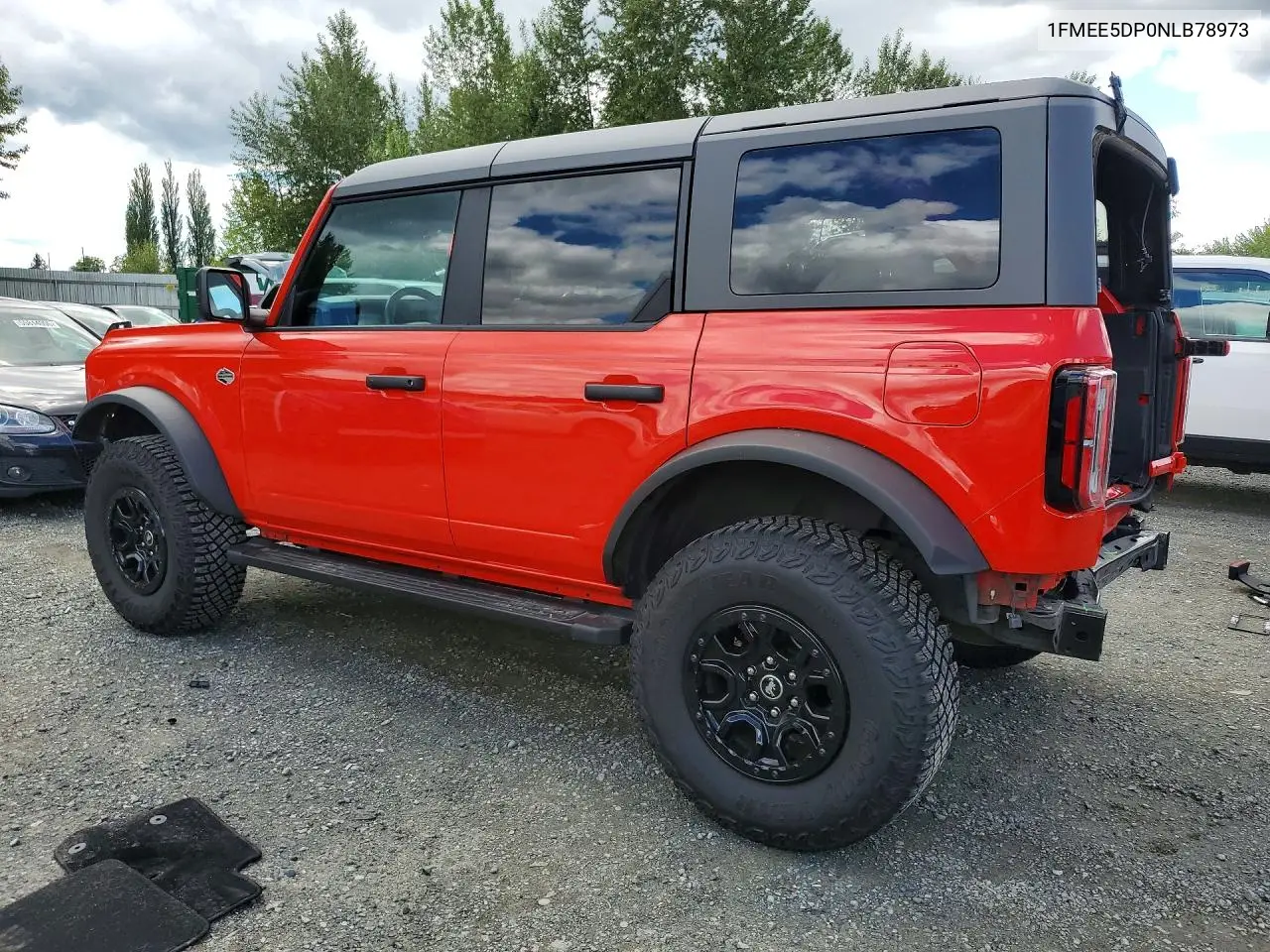 2022 Ford Bronco Base VIN: 1FMEE5DP0NLB78973 Lot: 56481596