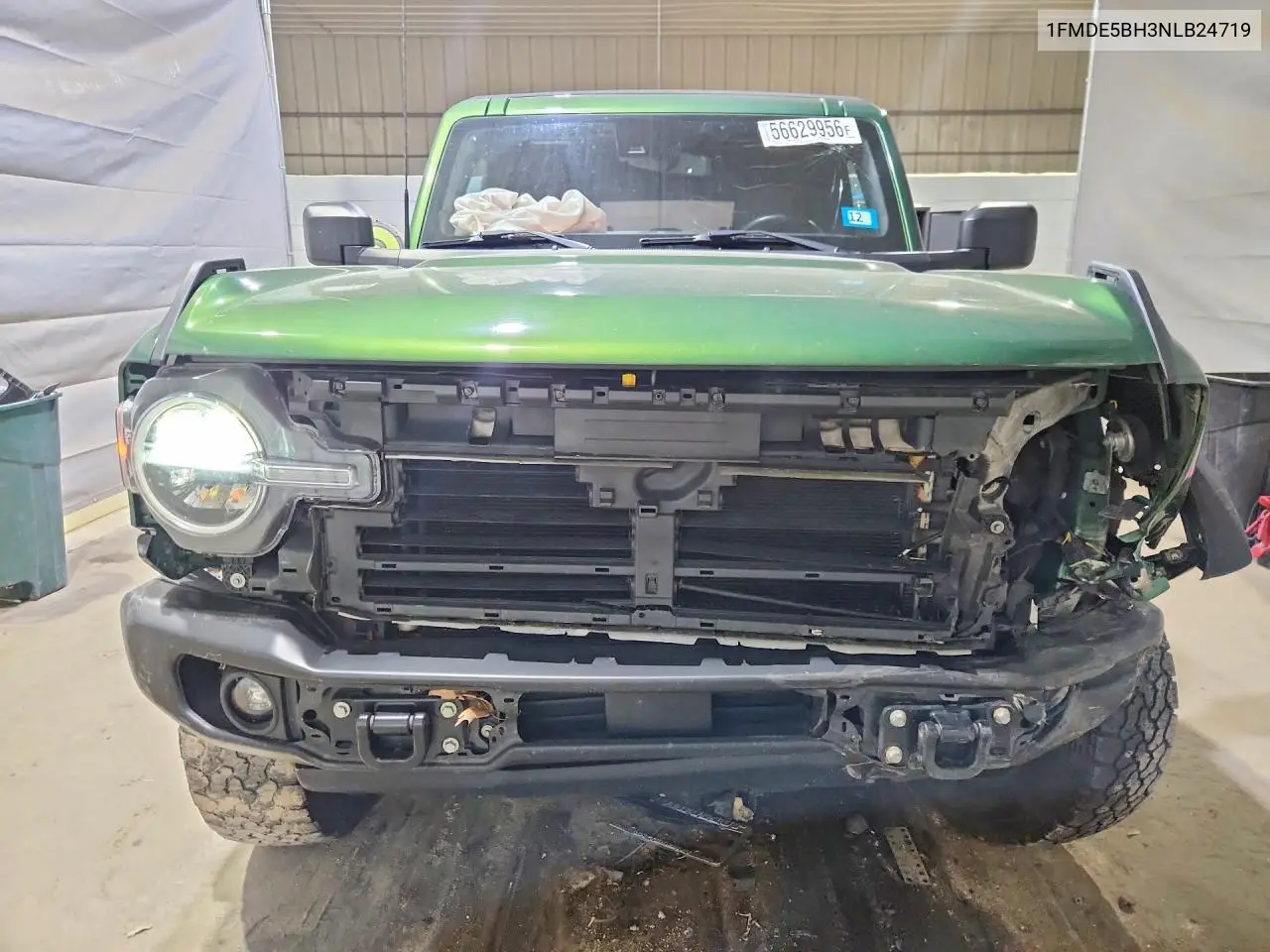 2022 Ford Bronco Base VIN: 1FMDE5BH3NLB24719 Lot: 56629956
