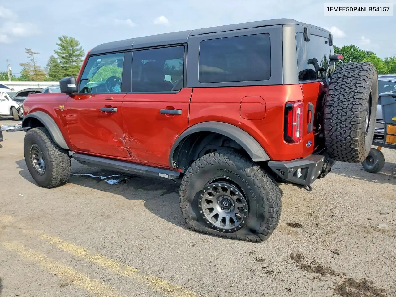 2022 Ford Bronco Base VIN: 1FMEE5DP4NLB54157 Lot: 56643876